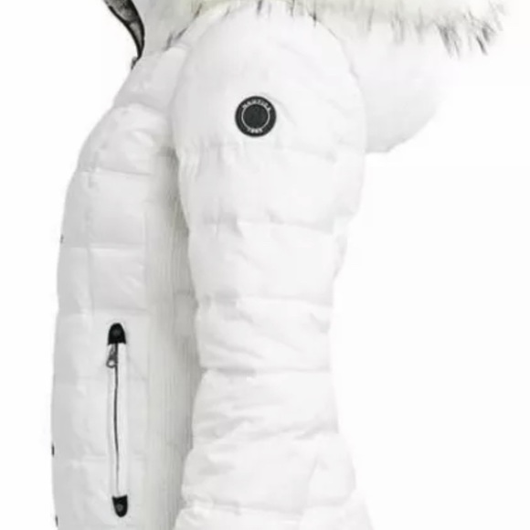 NEW Nautica Women's Water Resistant Removable Hood Puffer Jacket WhiteM,… - Picture 7 of 7